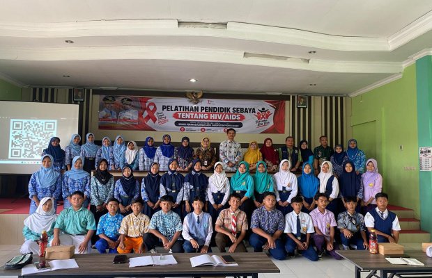 Foto: Pelatihan Pendidik Sebaya di Ruang Agus Salim Kantor Disdikdaya Kabupaten Probolinggo