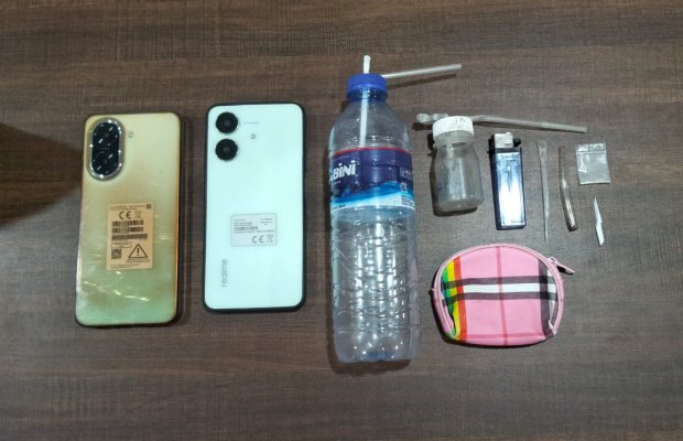 Foto: BB yang diamankan petugas saat pengungkapan kasus sabu di Ambunten