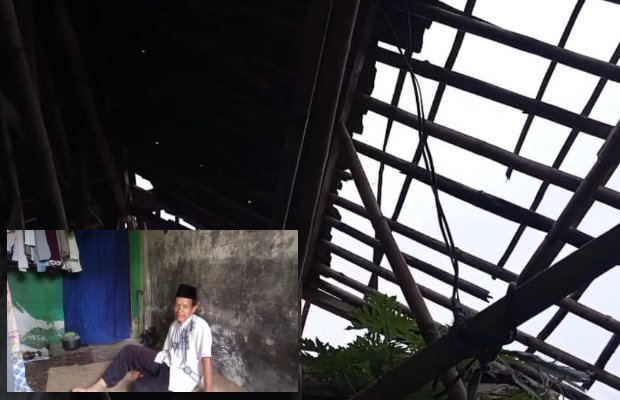 Foto: Kondisi rumah Pak Amin