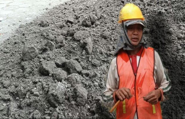 Foto : Pasir didokumentasikan tim Memoonline, Rabu (28/10/2026).
