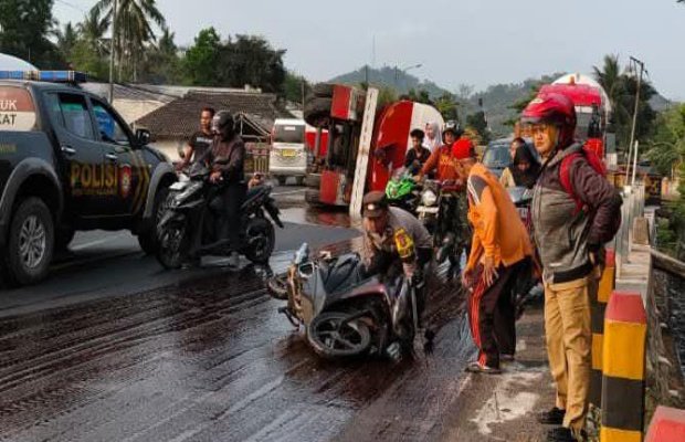 Foto : Suasana saat kejadian. (Doc-netizen).