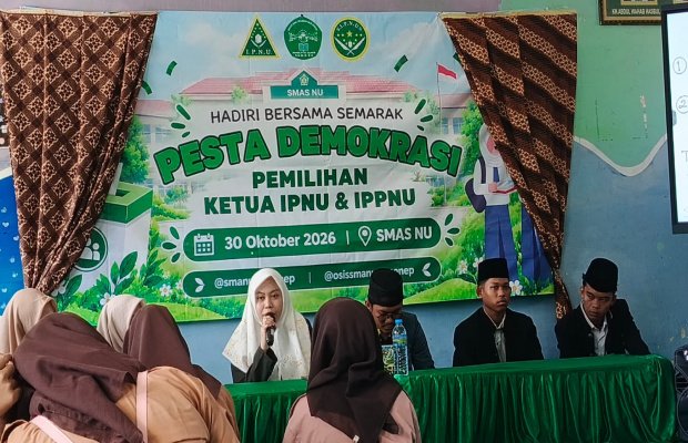 Foto: Pemilihan Ketua IPNU dan IPPNU SMAS NU Sumenep Periode 2026-2027